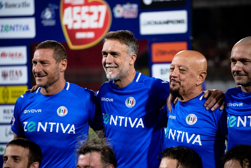 Totti Batistuta Ruggeri